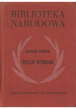 Tetmajer Poezje wybrane