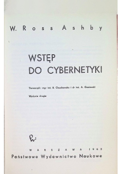 Wstęp do cybernetyki