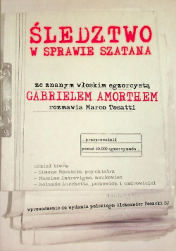 Śledztwo w sprawie szatana