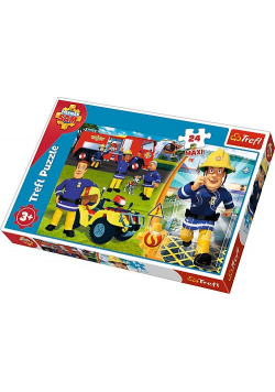 Puzzle 24 maxi Dzielny strażak Sam TREFL