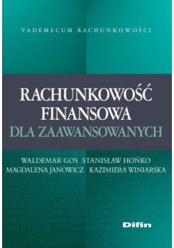 Rachunkowość finansowa dla zaawansowanych