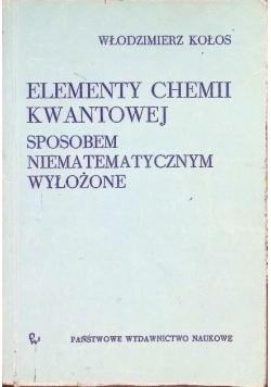 Elementy chemii kwantowej