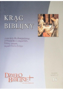 Krąg biblijny Zeszyt spotkań Część 16