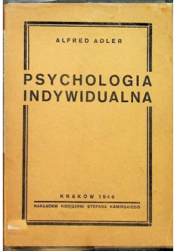 Psychologia indywidualna 1946 r.