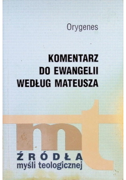 Komentarz do Ewangelii według Mateusza