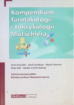 Kompendium farmakologii i toksykologii Mutschlera
