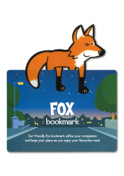 Zwierzęca zakładka do książki - Fox - Lis