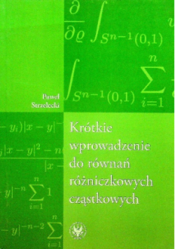 Krótkie wprowadzenie do równań różniczkowych cząstkowych