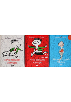 Nowe przygody Mikołajka Tom 1 do 3