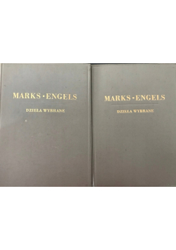 Marks Engels Dzieła wybrane