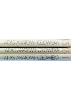 Atlas anatomii człowieka Tom 1 do 3