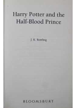 Harry Potter and the Half Blood Prince