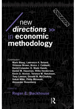 New Directions in Economic Methodology