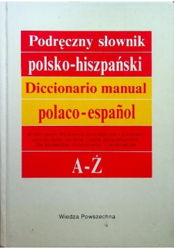 Podręczny słownik polsko  hiszpański