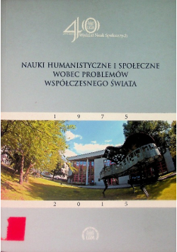 Nauki humanistyczne i społeczne wobec problemów współczesnego świata