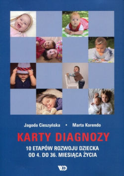 Karty diagnozy 10 etapów rozwoju dziecka od 4. do 36. miesiąca życia