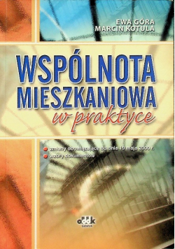 Wspólnota mieszkaniowa w praktyce