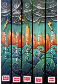 Percy Jackson i bogowie olimpijscy Tom 1 do 5