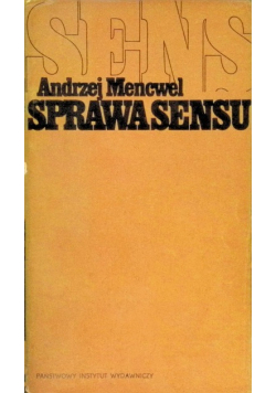 Sprawa sensu