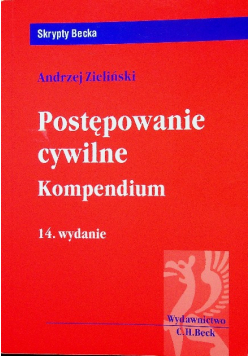 Postępowanie cywilne Kompedium