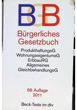 Bürgerliches Gesetzbuch