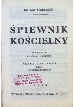 Śpiewnik kościelny