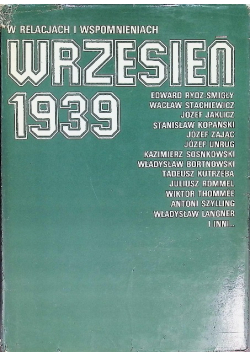 Wrzesień 1939 w relacjach i wspomnieniach
