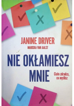 Nie okłamiesz mnie