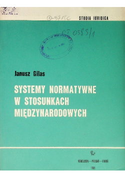Systemy normatywne w stosunkach międzynarodowych