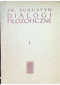 Dialogi filozoficzne Tom I