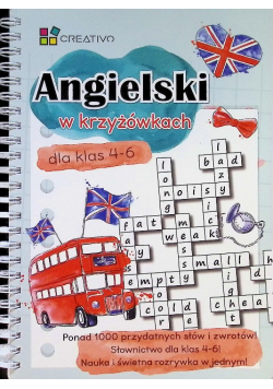 Angielski w krzyżówkach dla klas 4-6