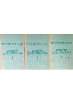 Wojna żydowska Tom I do III
