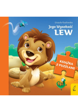 Książka z puzzlami Jego Wysokość lew