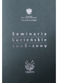 Seminaria Lucieńskie 2008-2009
