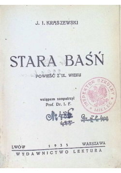 Stara baśń 1935 r.