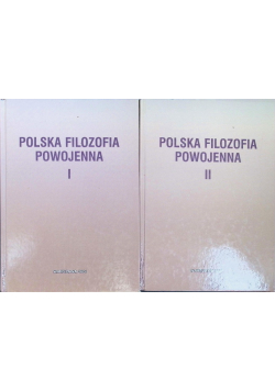 Polska filozofia powojenna Tom 1 i 2