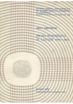 Prasa podziemna w latach 1939 - 1945