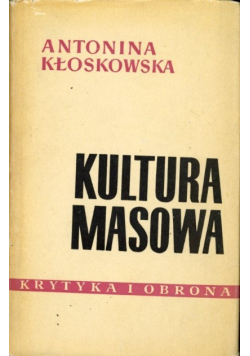 Kultura masowa