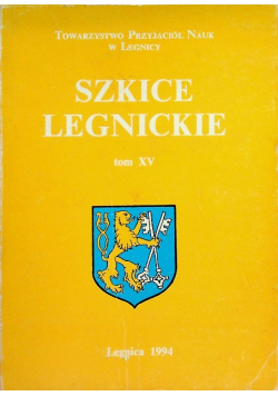 Szkice legnickie, Tom XV