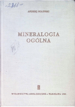 Mineralogia ogólna