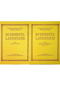 Rudimenta Latinitatis Część I i II