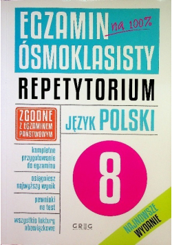 Egzamin ósmoklasisty Język polski Repetytorium