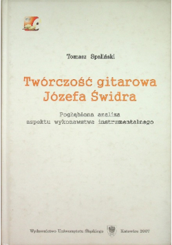 Twórczość gitarowa Józefa Świdra