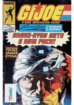 GIJOE a real american hero Snake eyes gets a new face Nr  1 / 96