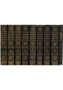 Encyklopedia powszechna Ultima Thule Tom 1 do 9, 1927 r.