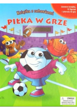 Książka z zabawkami Piłka w grze