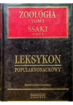 Zoologia Tom I Ssaki