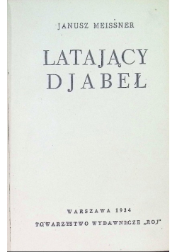 Latający diabeł 1934 r.