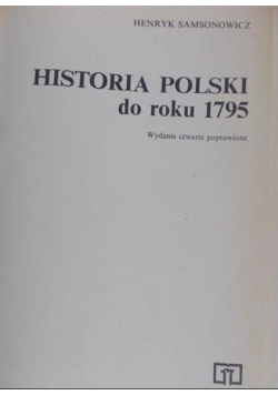 Historia Polski do roku 1795