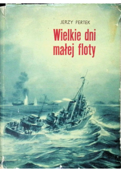 Stara książka Wielki dni Małej Floty